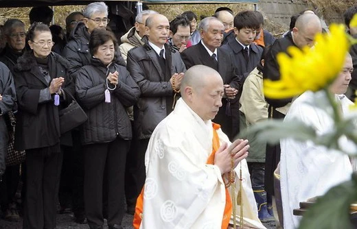 Lễ cầu nguyện theo tinh thần Phật giáo - Ảnh minh họa